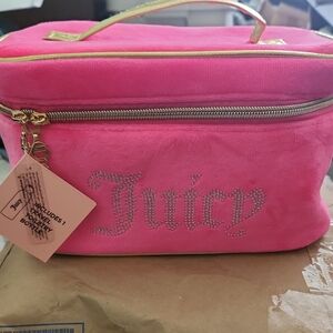 Juicy Couture Pink Cosmetic Bag